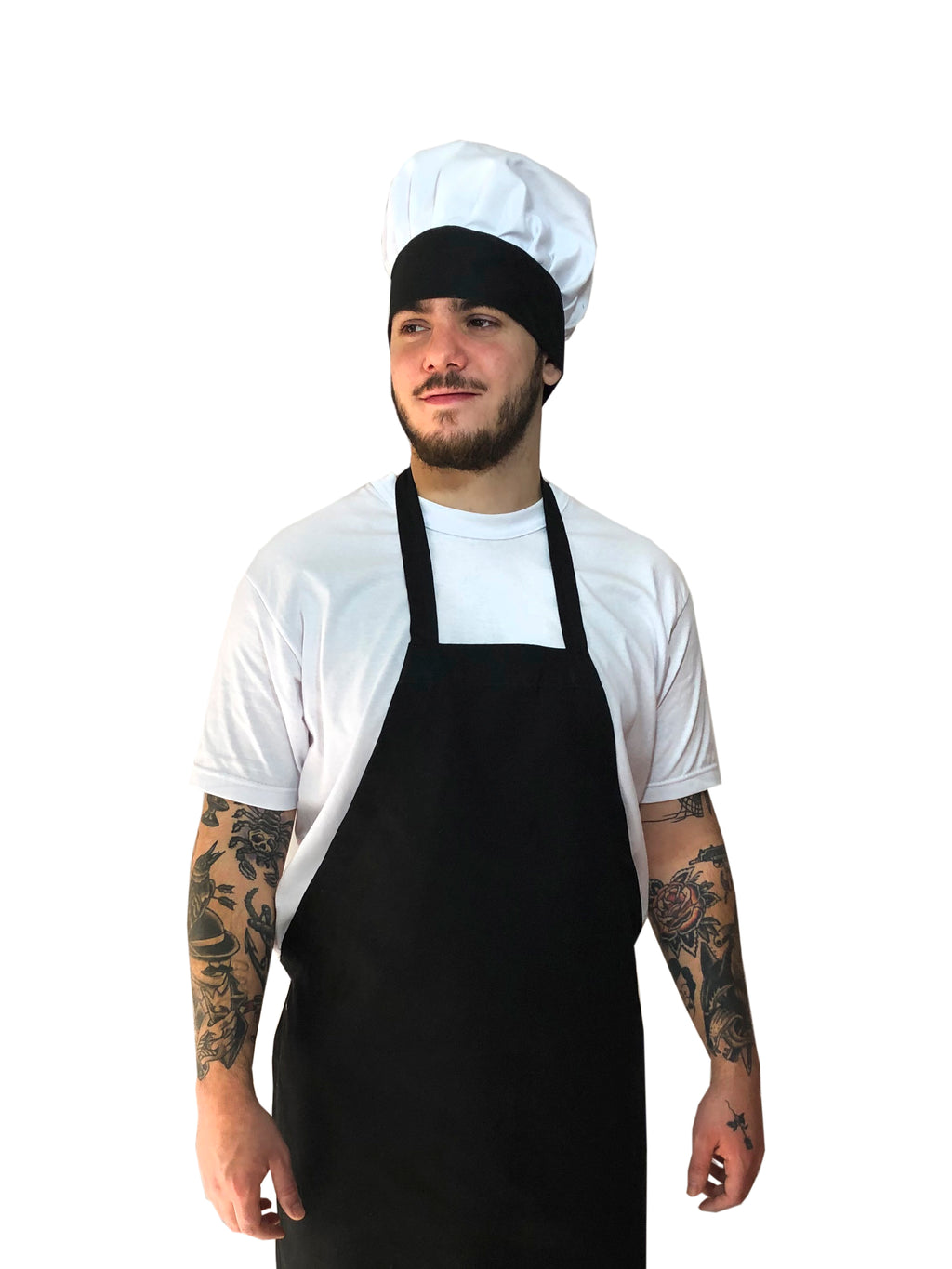 COMBO DELANTAL Y GORRO